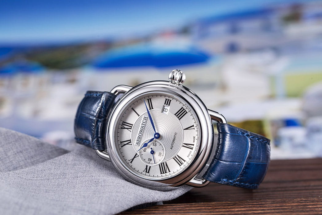 Оригинальные часы Aerowatch Aerowatch 76983 AA01 механические калибр механизма  общий вид